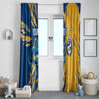 Personalized Parramatta Eels Window Curtain Dynamic Lightning Mascot Rugby Australia