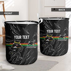 Personalized Penrith Panthers Laundry Basket Dynamic Lightning Mascot Rugby Australia