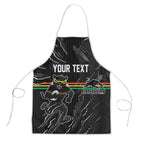 Personalized Penrith Panthers Apron Dynamic Lightning Mascot Rugby Australia