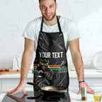 Personalized Penrith Panthers Apron Dynamic Lightning Mascot Rugby Australia