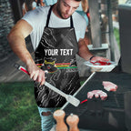 Personalized Penrith Panthers Apron Dynamic Lightning Mascot Rugby Australia