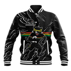 Personalized Penrith Panthers Baseball Jacket Dynamic Lightning Mascot Rugby Australia