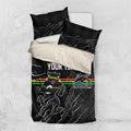 Personalized Penrith Panthers Bedding Set Dynamic Lightning Mascot Rugby Australia