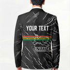 Personalized Penrith Panthers Blazer Dynamic Lightning Mascot Rugby Australia