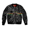 Personalized Penrith Panthers Bomber Jacket Dynamic Lightning Mascot Rugby Australia