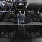 Personalized Penrith Panthers Car Mats Dynamic Lightning Mascot Rugby Australia