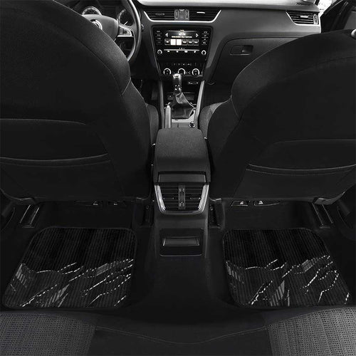 Personalized Penrith Panthers Car Mats Dynamic Lightning Mascot Rugby Australia