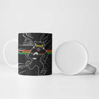Personalized Penrith Panthers Ceramic Mug Dynamic Lightning Mascot Rugby Australia