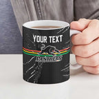 Personalized Penrith Panthers Ceramic Mug Dynamic Lightning Mascot Rugby Australia