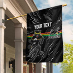 Personalized Penrith Panthers Garden Flag Dynamic Lightning Mascot Rugby Australia