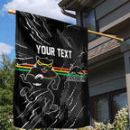 Personalized Penrith Panthers Garden Flag Dynamic Lightning Mascot Rugby Australia