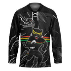 Personalized Penrith Panthers Hockey Jersey Dynamic Lightning Mascot Rugby Australia