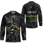 Personalized Penrith Panthers Hockey Jersey Dynamic Lightning Mascot Rugby Australia