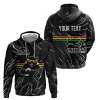Personalized Penrith Panthers Hoodie Dynamic Lightning Mascot Rugby Australia