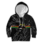 Personalized Penrith Panthers Kid Hoodie Dynamic Lightning Mascot Rugby Australia