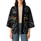 Personalized Penrith Panthers Kimono Dynamic Lightning Mascot Rugby Australia