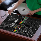 Personalized Penrith Panthers Puzzle Dynamic Lightning Mascot Rugby Australia