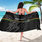 Personalized Penrith Panthers Sarong Dynamic Lightning Mascot Rugby Australia