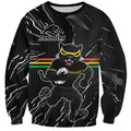 Personalized Penrith Panthers Sweatshirt Dynamic Lightning Mascot Rugby Australia