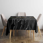 Personalized Penrith Panthers Tablecloth Dynamic Lightning Mascot Rugby Australia