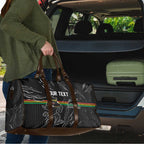 Personalized Penrith Panthers Travel Bag Dynamic Lightning Mascot Rugby Australia