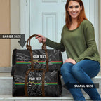 Personalized Penrith Panthers Travel Bag Dynamic Lightning Mascot Rugby Australia