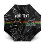 Personalized Penrith Panthers Umbrella Dynamic Lightning Mascot Rugby Australia