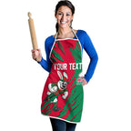 Personalized South Sydney Rabbitohs Apron Dynamic Lightning Mascot Rugby Australia