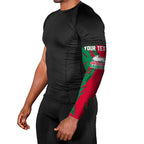 Personalized South Sydney Rabbitohs Arm Sleeves Dynamic Lightning Mascot Rugby Australia