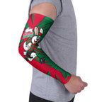 Personalized South Sydney Rabbitohs Arm Sleeves Dynamic Lightning Mascot Rugby Australia