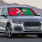 Personalized South Sydney Rabbitohs Auto Sun Shade Dynamic Lightning Mascot Rugby Australia