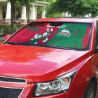 Personalized South Sydney Rabbitohs Auto Sun Shade Dynamic Lightning Mascot Rugby Australia