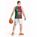 Personalized South Sydney Rabbitohs Basketball Jersey Dynamic Lightning Mascot Rugby Australia