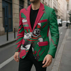 Personalized South Sydney Rabbitohs Blazer Dynamic Lightning Mascot Rugby Australia
