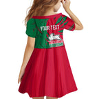 Personalized South Sydney Rabbitohs Family Matching Off Shoulder Maxi Dress and Hawaiian Shirt Dynamic Lightning Mascot Rugby Australia