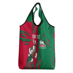 Personalized South Sydney Rabbitohs Grocery Bag Dynamic Lightning Mascot Rugby Australia