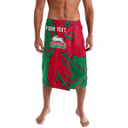 Personalized South Sydney Rabbitohs Lavalava Dynamic Lightning Mascot Rugby Australia