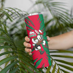 Personalized South Sydney Rabbitohs Skinny Tumbler Dynamic Lightning Mascot Rugby Australia