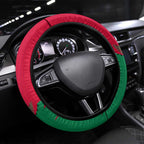 South Sydney Rabbitohs Steering Wheel Cover Dynamic Lightning Mascot Rugby Australia