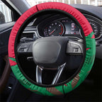 South Sydney Rabbitohs Steering Wheel Cover Dynamic Lightning Mascot Rugby Australia