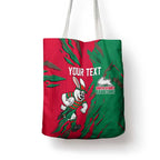 Personalized South Sydney Rabbitohs Tote Bag Dynamic Lightning Mascot Rugby Australia