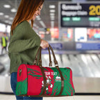 Personalized South Sydney Rabbitohs Travel Bag Dynamic Lightning Mascot Rugby Australia