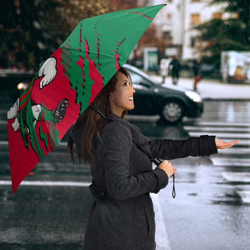 Personalized South Sydney Rabbitohs Umbrella Dynamic Lightning Mascot Rugby Australia