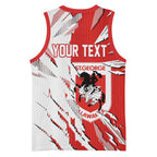 Personalized St. George Illawarra Dragons Basketball Jersey Dynamic Lightning Mascot Rugby Australia