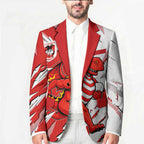 Personalized St. George Illawarra Dragons Blazer Dynamic Lightning Mascot Rugby Australia