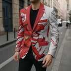 Personalized St. George Illawarra Dragons Blazer Dynamic Lightning Mascot Rugby Australia