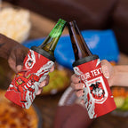 Personalized St. George Illawarra Dragons 4 in 1 Can Cooler Tumbler Dynamic Lightning Mascot Rugby Australia