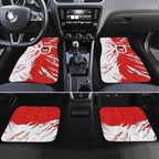 Personalized St. George Illawarra Dragons Car Mats Dynamic Lightning Mascot Rugby Australia