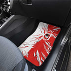 Personalized St. George Illawarra Dragons Car Mats Dynamic Lightning Mascot Rugby Australia
