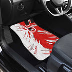 Personalized St. George Illawarra Dragons Car Mats Dynamic Lightning Mascot Rugby Australia